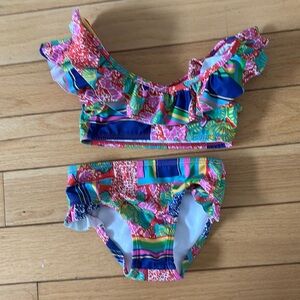 Janie and Jack Tropical Bikini 3T